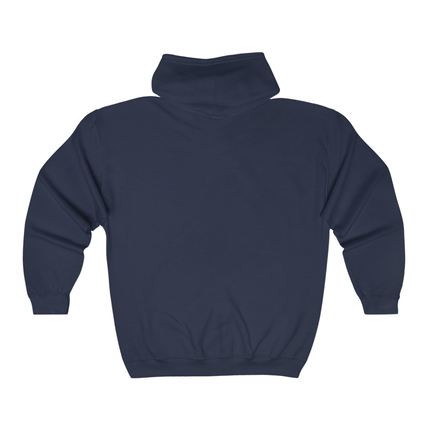 Fault Line Plain Zip-Up Hoodie