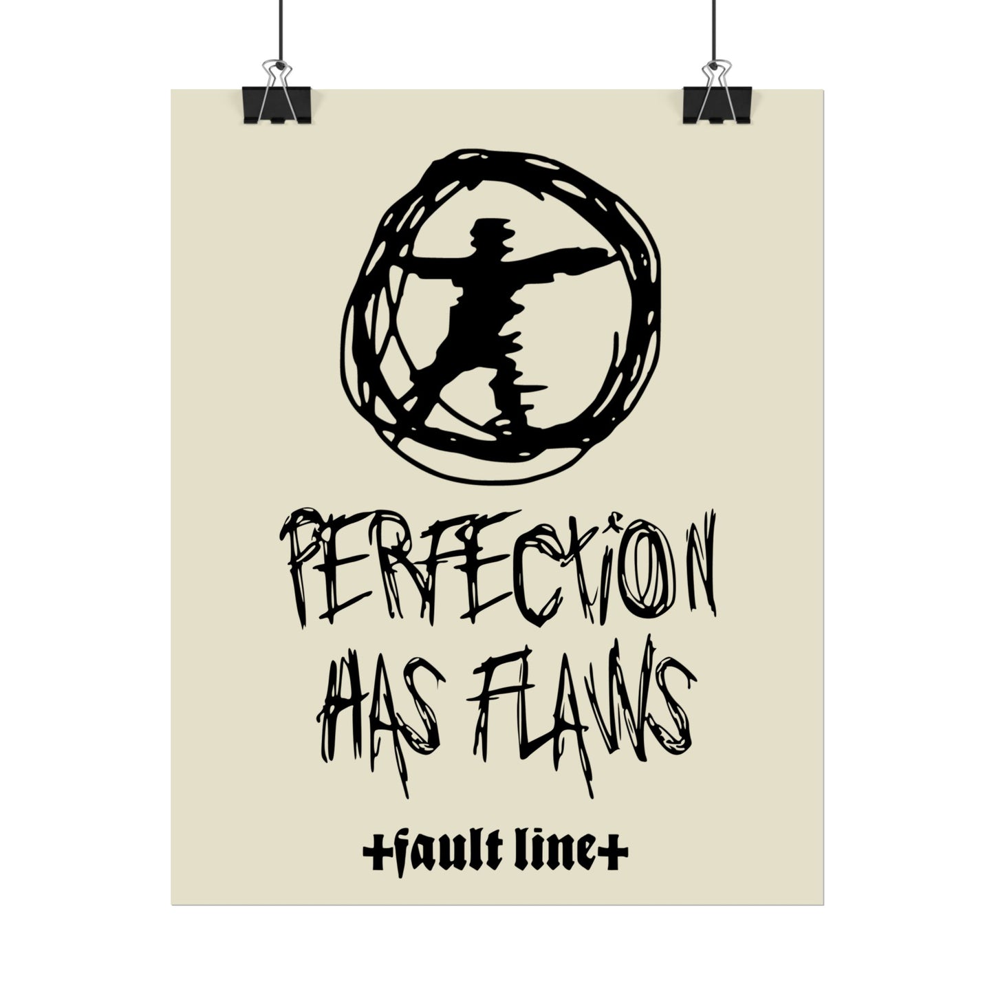 Perfection Has Flaws Poster