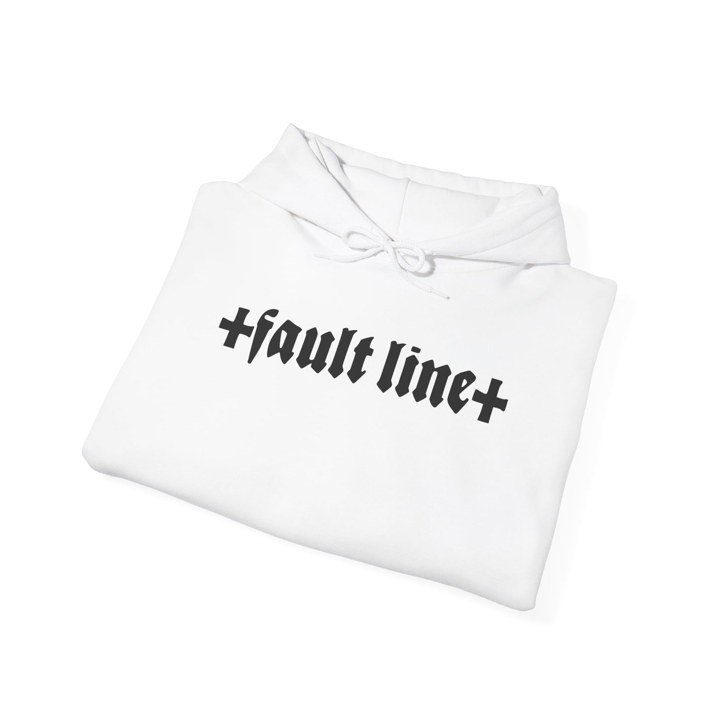Fault Line Plain Hoodie
