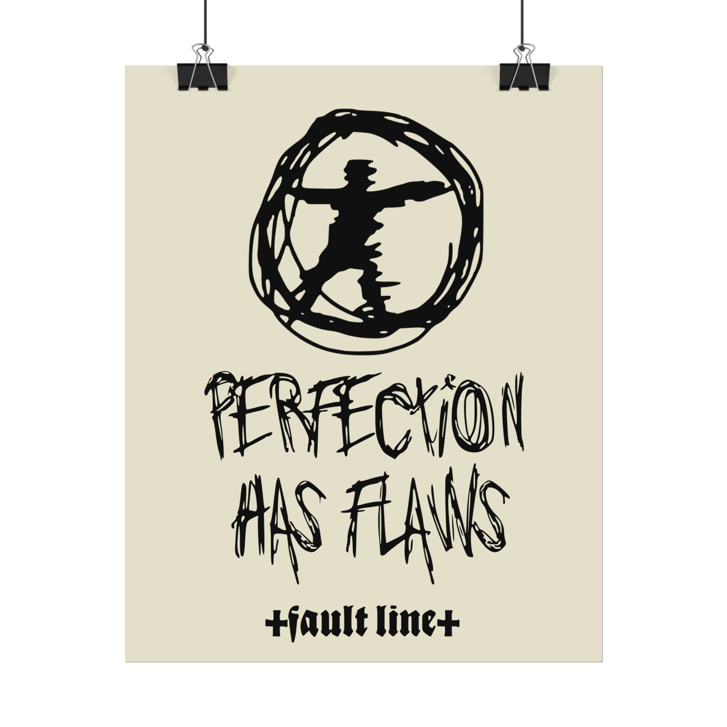 Perfection Has Flaws Poster