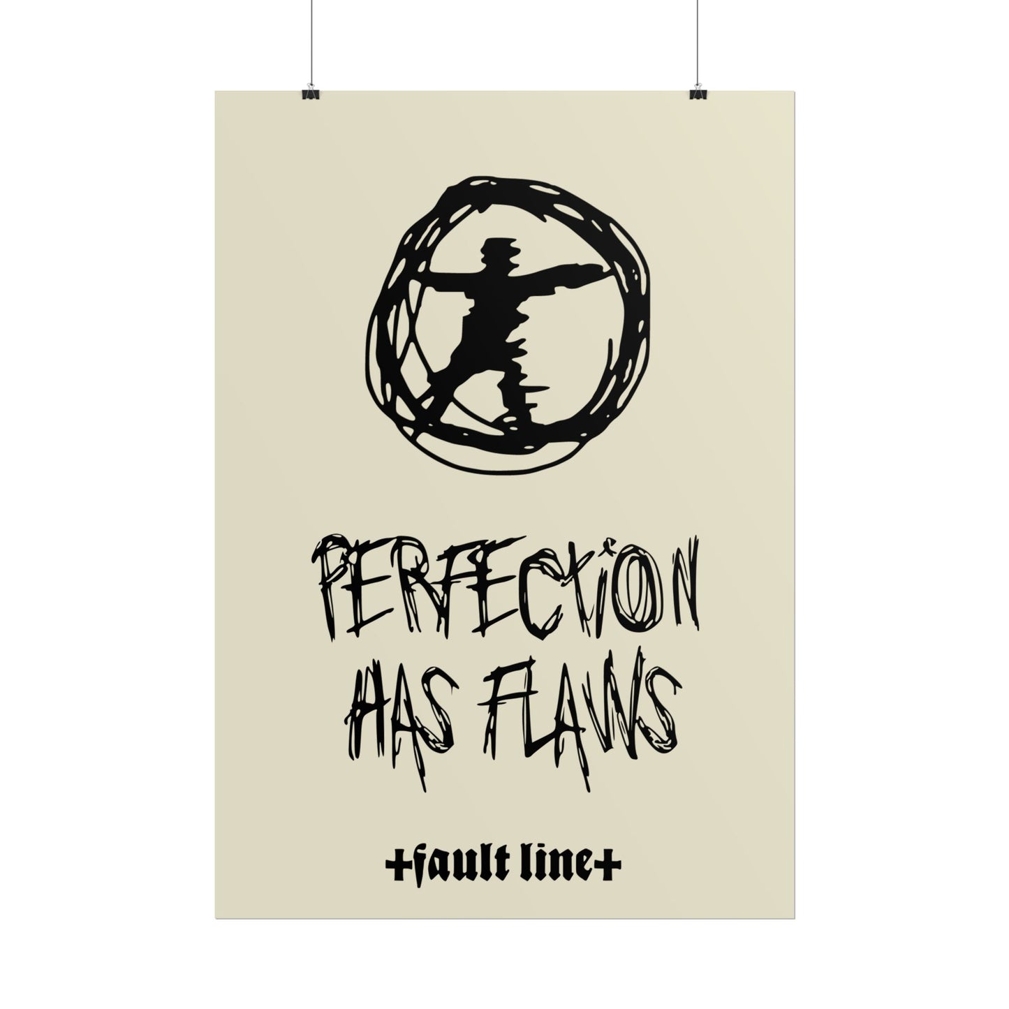 Perfection Has Flaws Poster