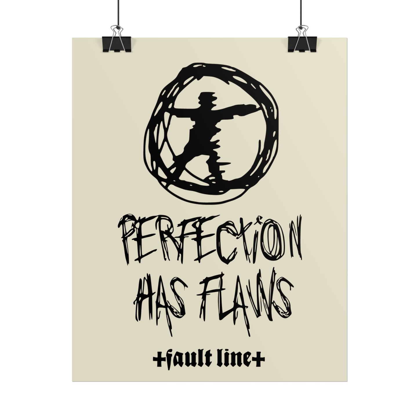 Perfection Has Flaws Poster