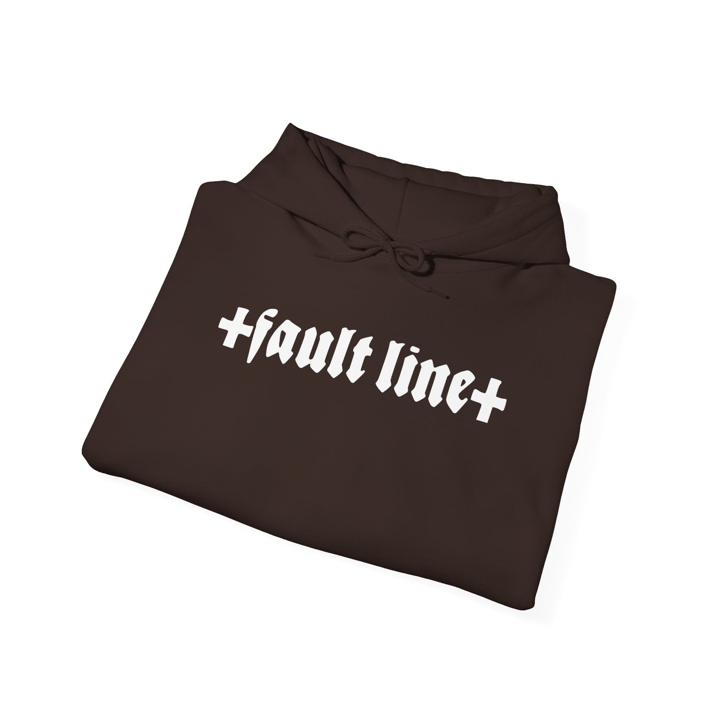 Fault Line Plain Hoodie
