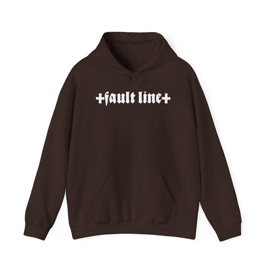 Fault Line Plain Hoodie