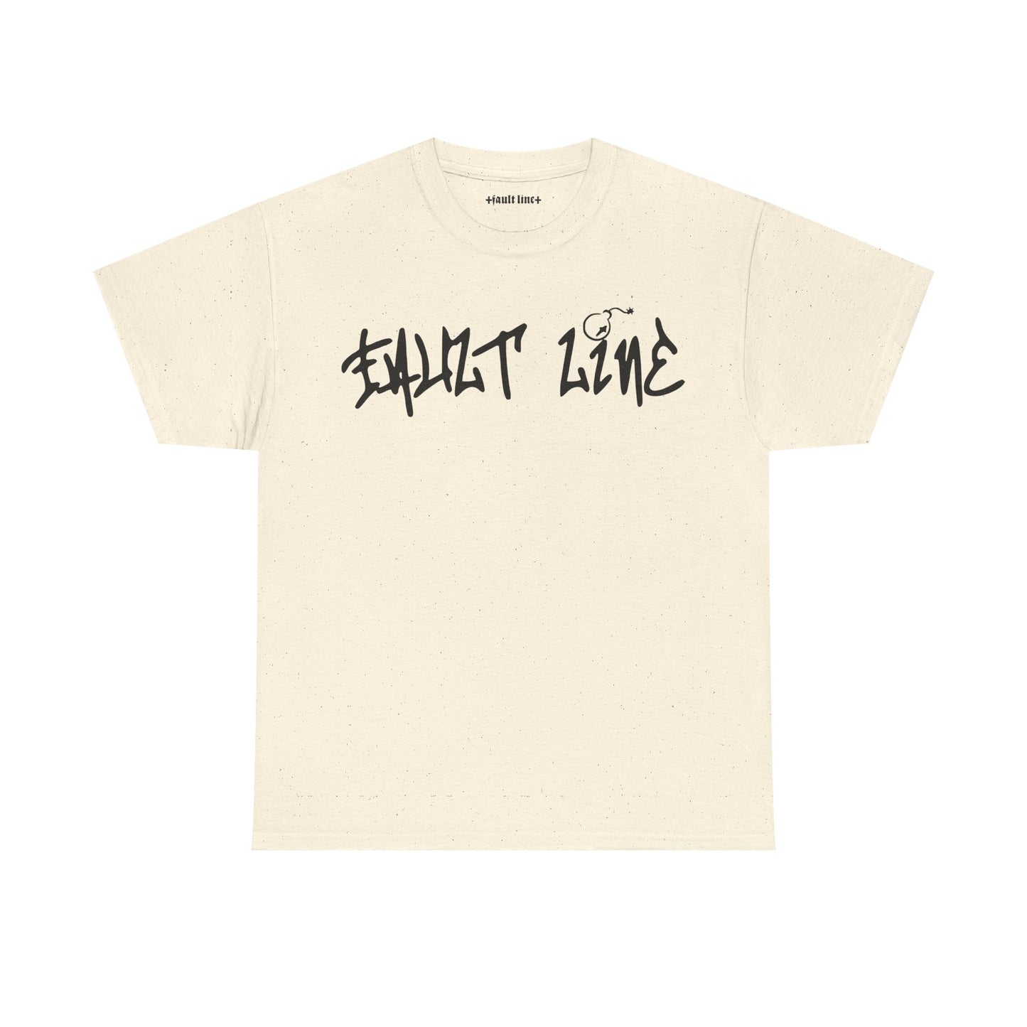 Fault Line Graffiti Logo Tee