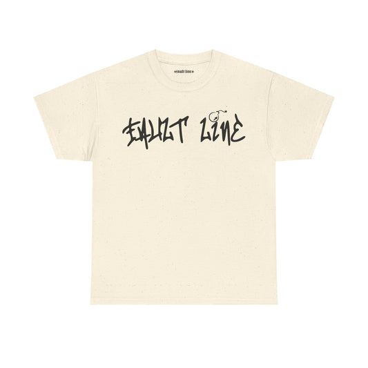 Fault Line Graffiti Logo Tee